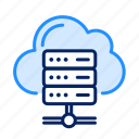 cloud, hosting, server