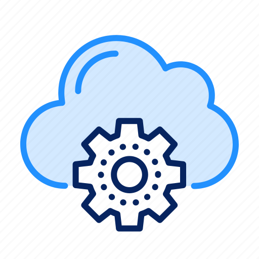 Cloud, gear, setting icon - Download on Iconfinder