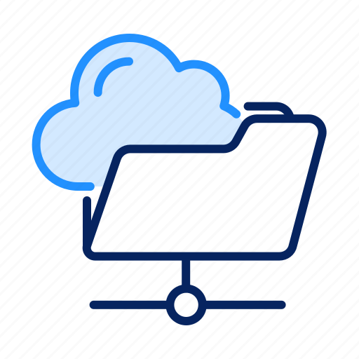 Cloud, folder, storage icon - Download on Iconfinder