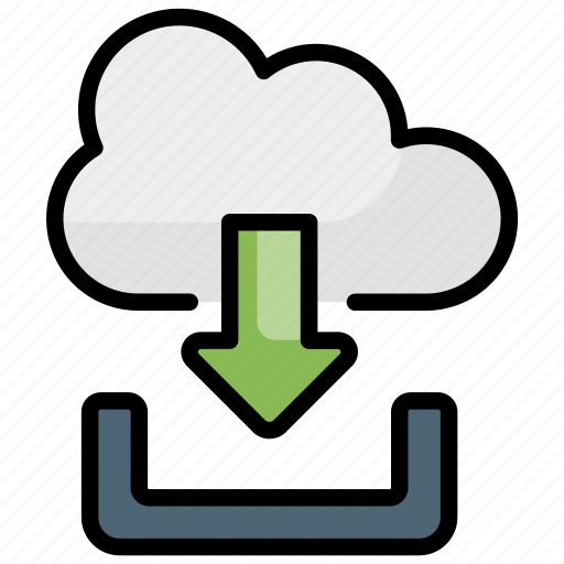 Cloud, communication, download, downloads icon - Download on Iconfinder