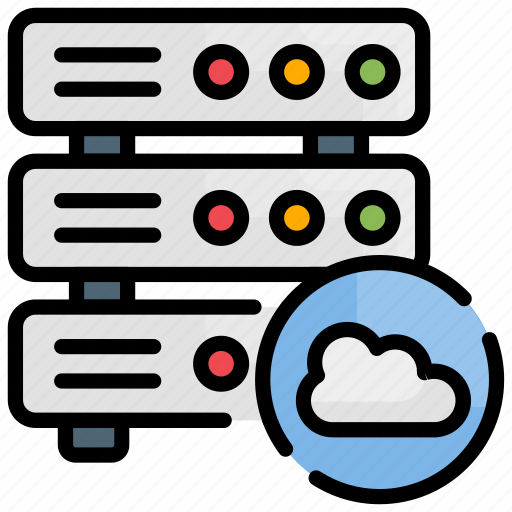 Cloud, database, hosting, network, servers icon - Download on Iconfinder
