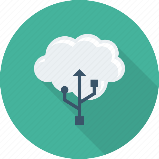 Cable, cloud, computing, icloud, usb icon - Download on Iconfinder