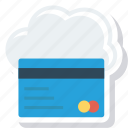 cloud, debit, online, with