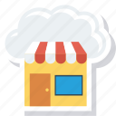 cloud, computing, online, shop, shopping