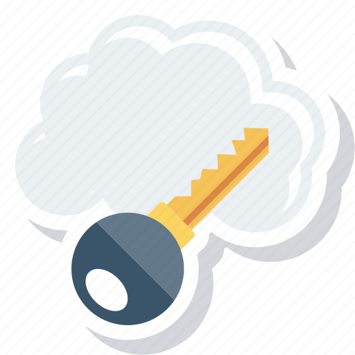 Cloud, internet, key, lock, network icon - Download on Iconfinder
