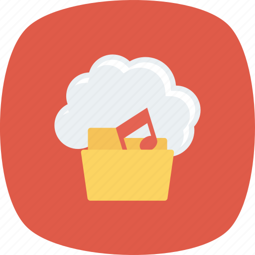 Audio, cloud, music, sound icon - Download on Iconfinder