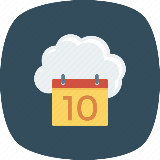 Cloud, computing, online, schedule, storage icon - Download on Iconfinder