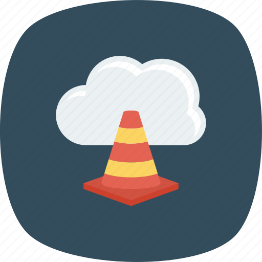 Cloud, cone, data, highway, internet icon - Download on Iconfinder