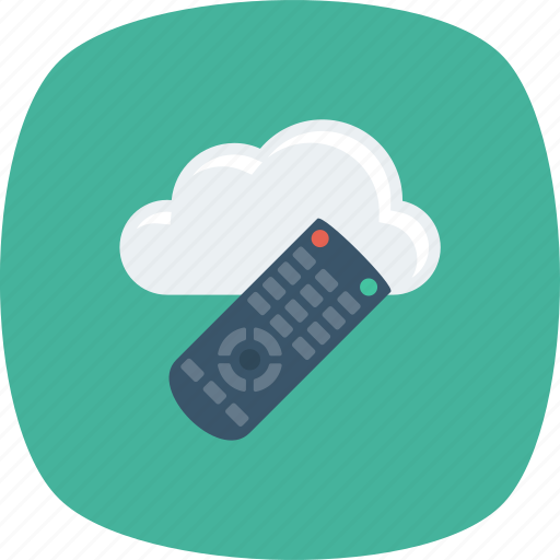 Cloud, control, entertnment, remote icon - Download on Iconfinder