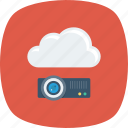 cloud, device, projection, projector