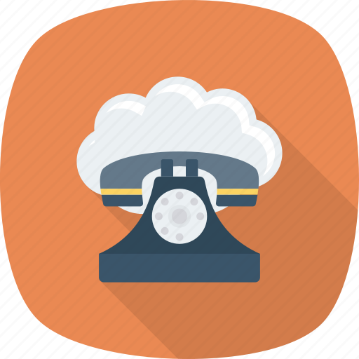 Cloud, mobile, phone, telephone icon - Download on Iconfinder