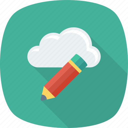 Architecture, cloud, computing, design, pencil, progessing, ruler icon - Download on Iconfinder