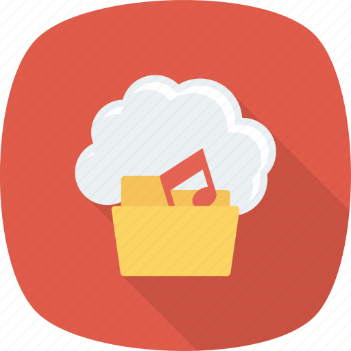 Audio, cloud, music, sound icon - Download on Iconfinder