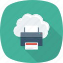 cloud, facsimile, online, printer, printing