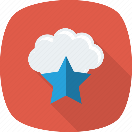 Cloud, favorite, like, star icon - Download on Iconfinder