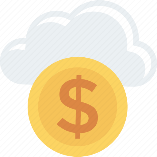 Atmosphere, climate, cloud, coin, nature, sky icon - Download on Iconfinder
