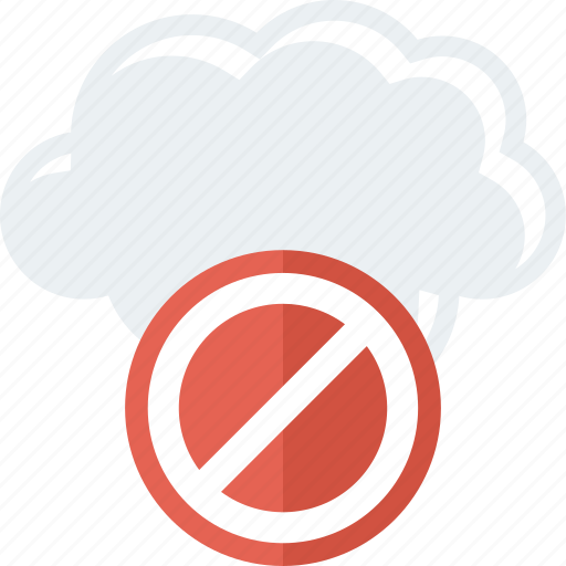 Block, cloud, error, warning icon - Download on Iconfinder