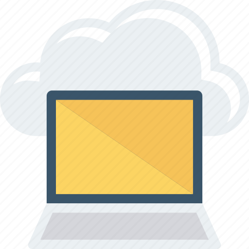 Cloud, computer, computing, device, laptop, macbook icon - Download on Iconfinder