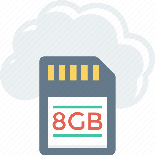 Cloud, digital, memory, network, storage icon - Download on Iconfinder
