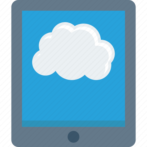 Cloud, computer, ipad, tablet, technology icon - Download on Iconfinder