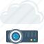 cloud, device, projection, projector 