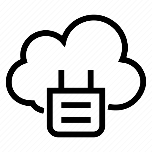 Cloud, computing, piece, plug, plugin, puzzle, weather icon - Download on Iconfinder