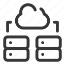 cloud, service, data, host, connect, server, storage, network