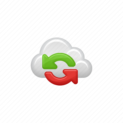 Arrows, cloud, computing, data, download, exchange, upload icon - Download on Iconfinder