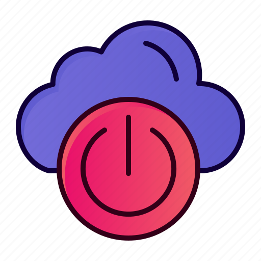 Cloud, network, off, power icon - Download on Iconfinder