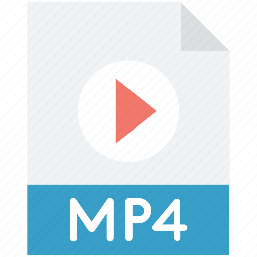 Media file, movie, mp4, mp4 file, video file icon - Download on Iconfinder