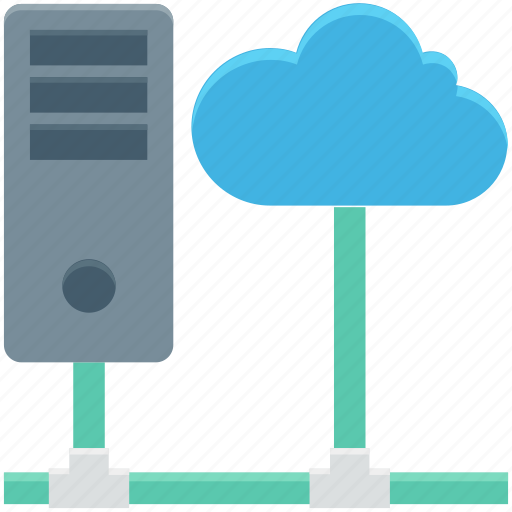 Cloud computing server, cloud hosting, cloud internet hosting, cloud network, cloud server icon - Download on Iconfinder
