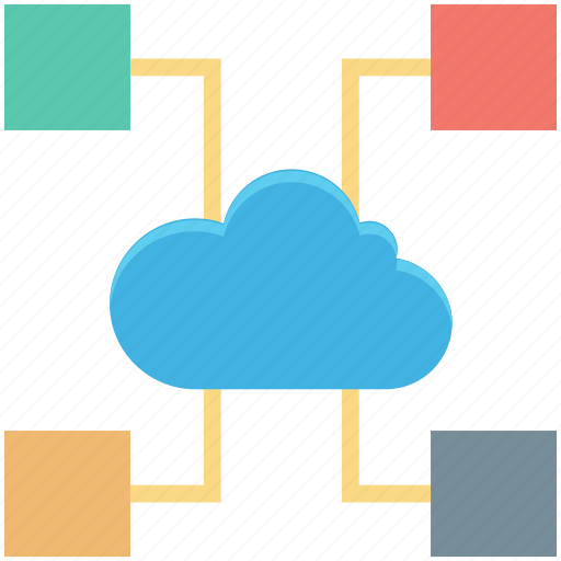 Cloud computing, cloud network, cyberspace, social media icon - Download on Iconfinder