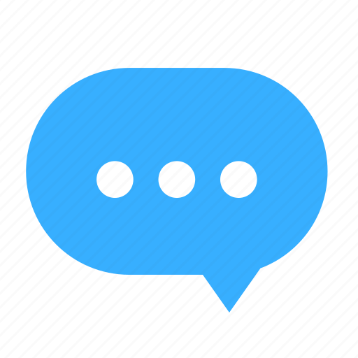 Cloud, dialogue, dot, right, cloudy, chat icon - Download on Iconfinder