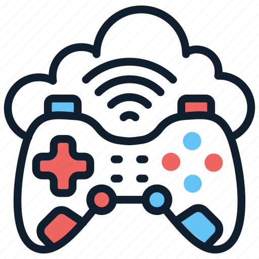 Cloud, gaming, online, games, game, console, service icon - Download on Iconfinder