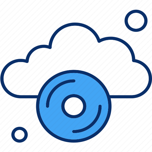 Cd, cloud, dvd, weather icon - Download on Iconfinder