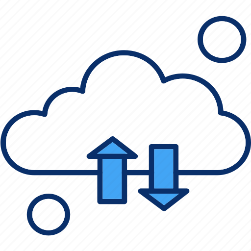 Cloud, down, up, weather icon - Download on Iconfinder