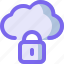 cloud, guard, lock, network, security 