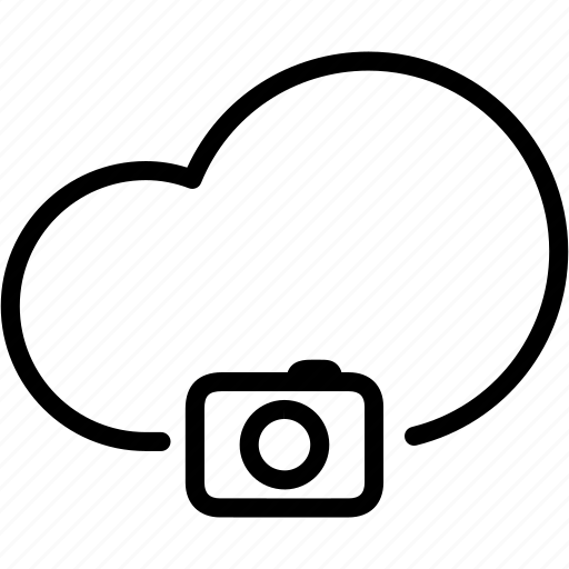 Camera, cloud, data, network, server, storage icon - Download on Iconfinder
