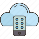 cloud, application, mobile, connect, online
