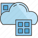 cloud, cluster, computing, hosting, nodes