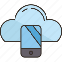 cloud, mobile, application, data, synchronization