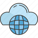 cloud, public, share, network, access