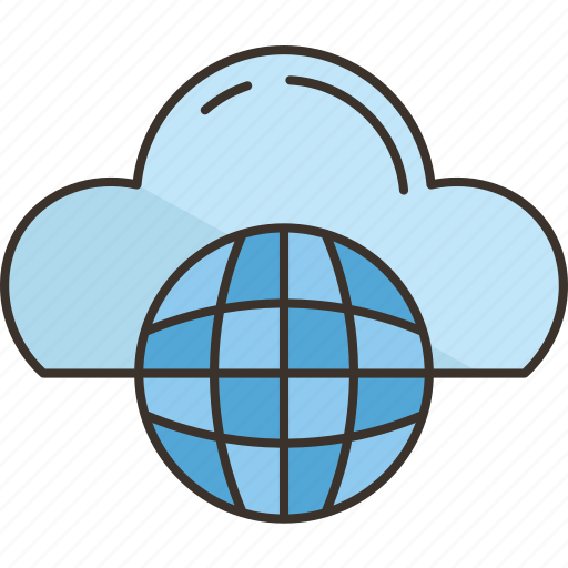 Cloud, public, share, network, access icon - Download on Iconfinder