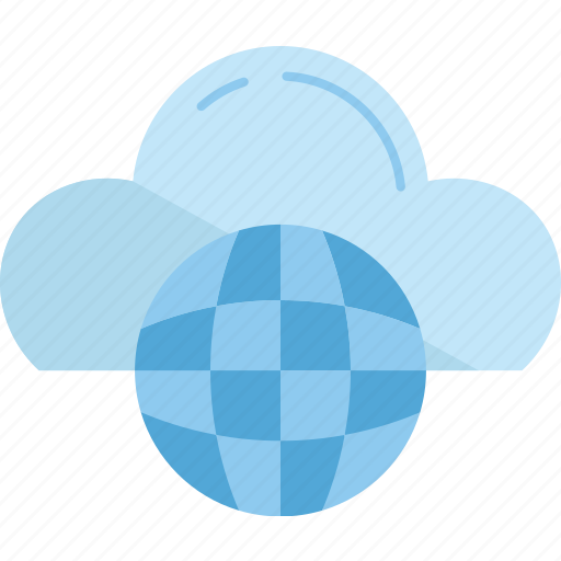 Cloud, public, share, network, access icon - Download on Iconfinder