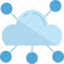 cloud, service, computing, network, online