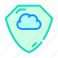 cloud, data, protection, service, shield, storage 