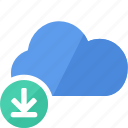 cloud, download, storage