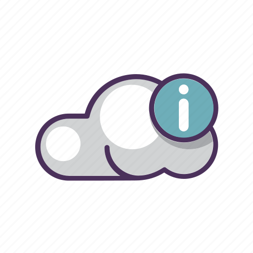 Cloud, data, file, info, information, storage icon - Download on Iconfinder
