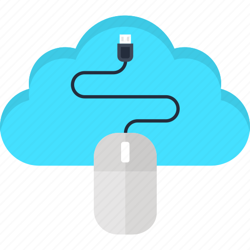 Click, cloud, connection, database, internet, mouse, plug and play icon - Download on Iconfinder