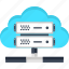 cloud, data, database, files, internet, server, storage 